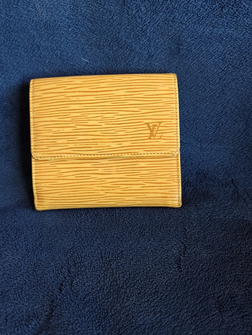 Louis Vuitton Yellow Epi Leather Fold Wallet - Picture 7 of 7